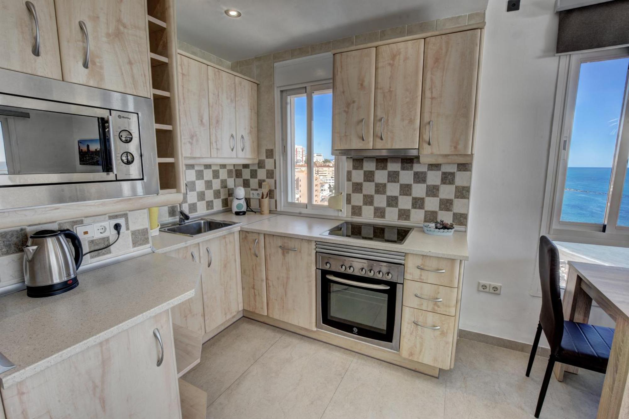 New Sunset Apartment - C&G Benal Beach Benalmádena Dış mekan fotoğraf