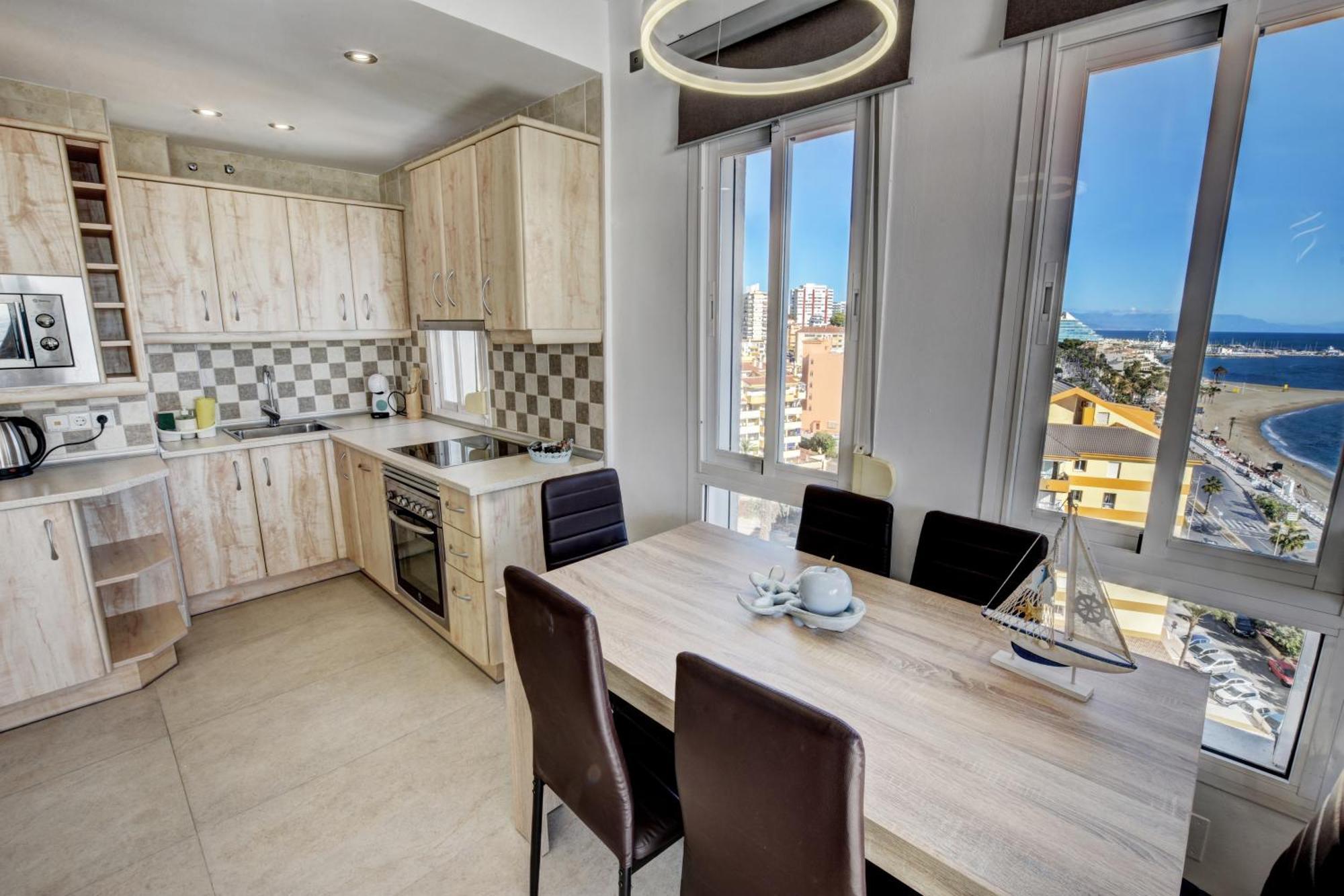 New Sunset Apartment - C&G Benal Beach Benalmádena Dış mekan fotoğraf
