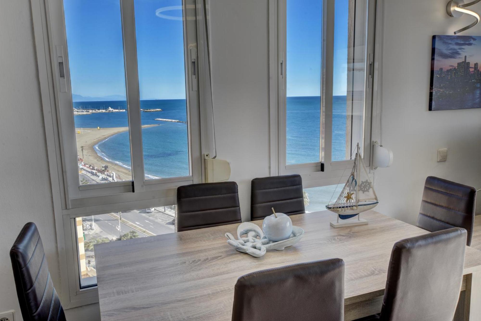 New Sunset Apartment - C&G Benal Beach Benalmádena Dış mekan fotoğraf